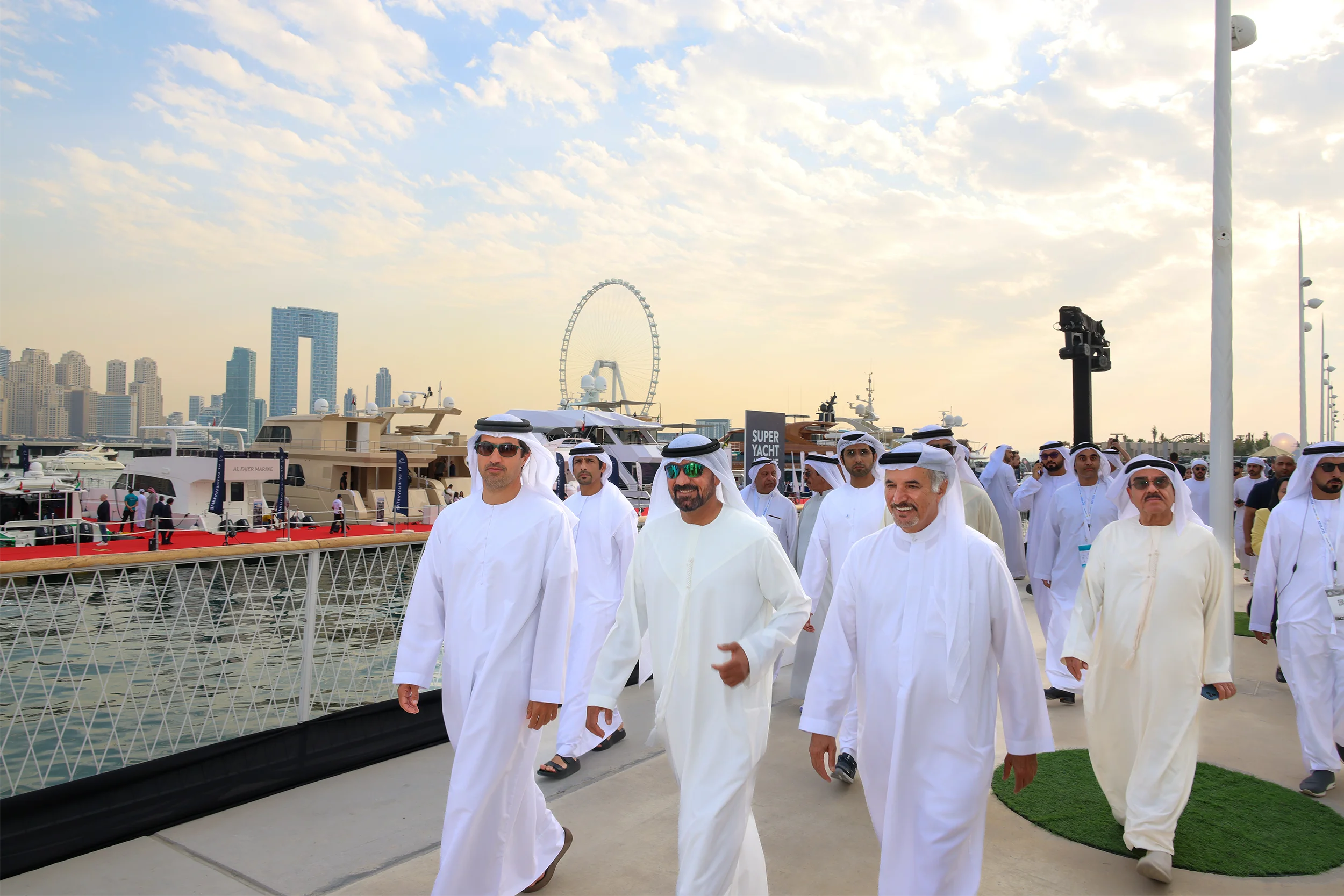 His Highness Sheikh Ahmed Bin Saeed Al Maktoum Opens 30th Anniversary Edition of Dubai International Boat Show